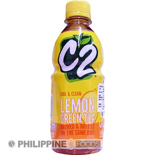 シーツー グリーンティー (レモンフレーバー) 355ml 【C2】 - 画像 (2)