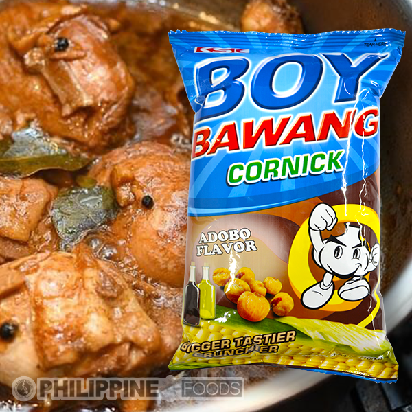 ボーイバワン (フライドコーンスナック) アドボ味 90g【BOY BAWANG】