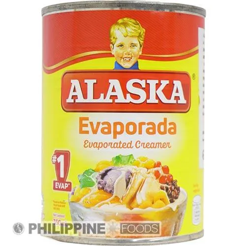 アラスカ エバポラーダ (エバミルク・無糖練乳) 360ml 【ALASKA EVAPORADA】 - 画像 (3)