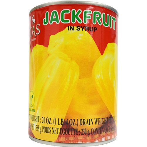完熟 ジャックフルーツ シロップ漬け缶詰 ( イエロージャックフルーツ