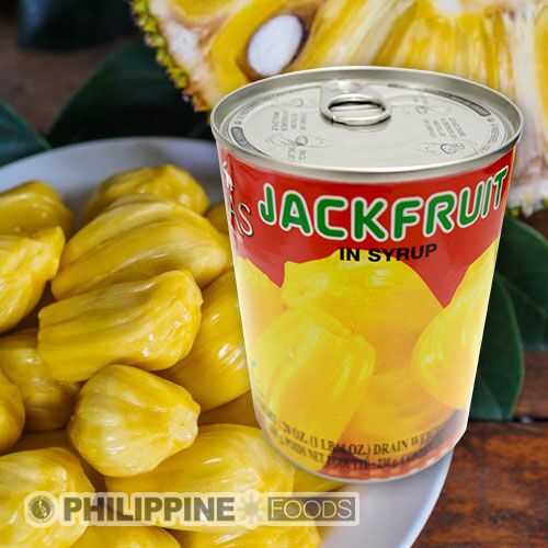 完熟 ジャックフルーツ シロップ漬け缶詰 ( イエロージャックフルーツ
