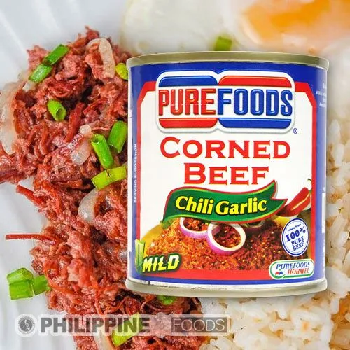 ピュアフーズ コンビーフ チリガーリック 210g 【PUREFOODS】