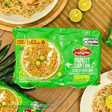 ラッキーミー インスタント パンシットカントン カラマンシー 60g (6袋