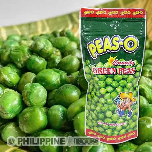 ピーズオー クランチー グリーン ピース 100g 【PEAS-O】
