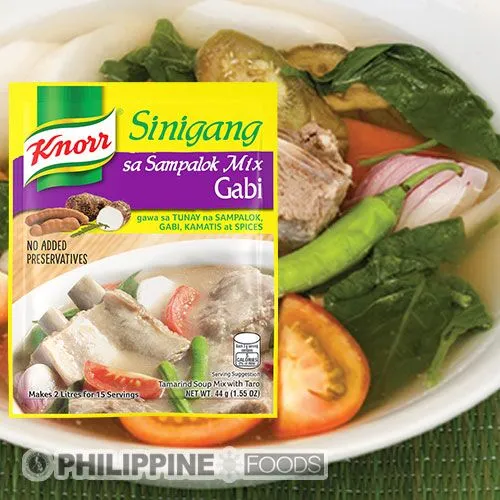 クノール シニガンの素 ガビ(タロイモ)入り 44g 【KNORR】