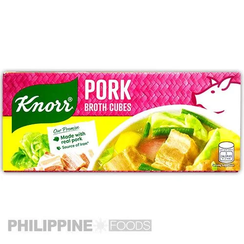 クノール ポーク ブロス キューブ セーバーズ 120g 【KNORR】 - 画像 (4)