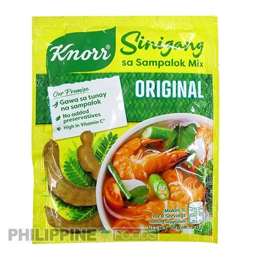 クノール シニガン スープの素 22g 【KNORR】 - 画像 (3)