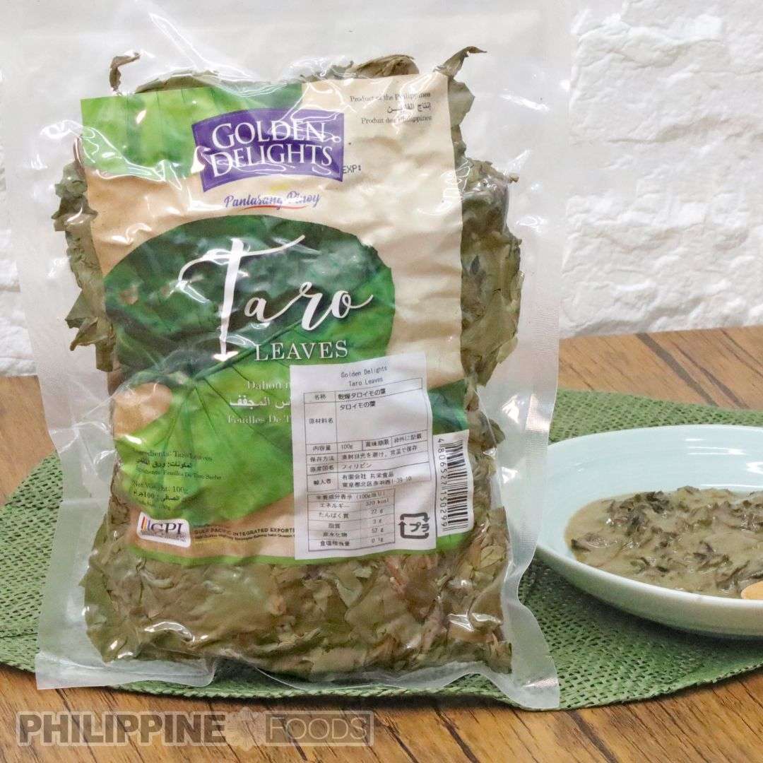 ゴールデン デライト ドライド タロ リーフス 100g 【乾燥タロイモの葉】