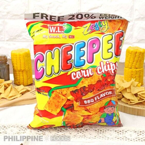チーピー コーンチップス バーベキュー味 120g【CHEEPEE】