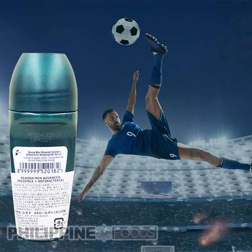 レクソナ メン アドバンスド インビジブル + アンチバクテリアル ロールオン デオドラント 45ml 【REXONA】 - 画像 (2)