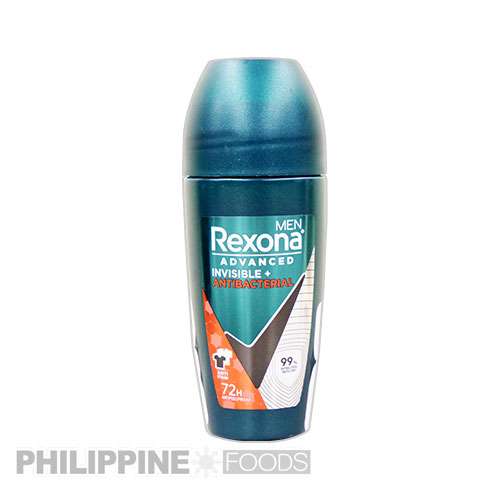レクソナ メン アドバンスド インビジブル + アンチバクテリアル ロールオン デオドラント 45ml 【REXONA】 - 画像 (3)