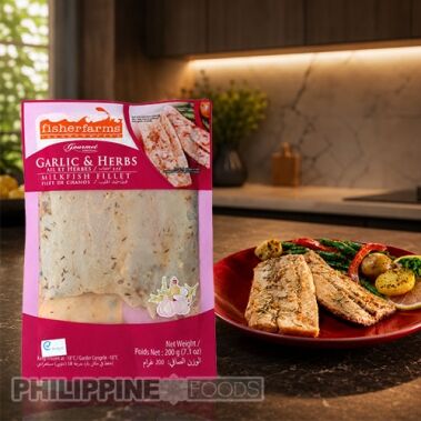 フィッシャーファームズ バゴス フィレ(半身)ガーリック&ハーブ味 200g【FISHER FARMS】
