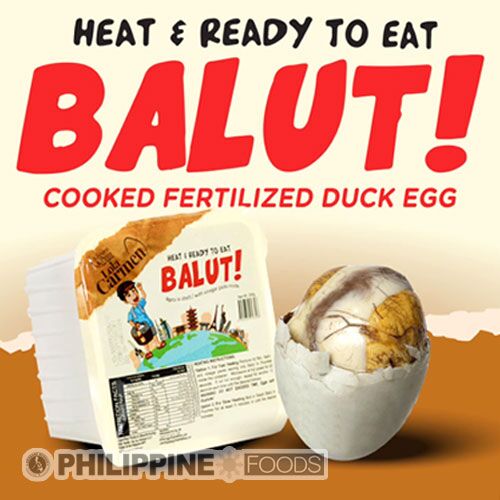 アヒルのバロット (加熱済卵) 4個パック【LOLA CARMENS BALUT】