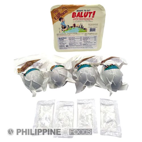 アヒルのバロット (加熱済卵) 4個パック【LOLA CARMENS BALUT】 - 画像 (2)