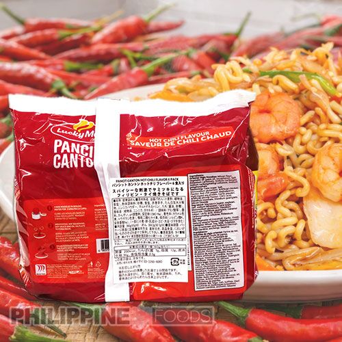 ラッキーミー インスタント パンシットカントン ホットチリ 60g (6袋入りパック) 【LUCKY ME】 - 画像 (3)