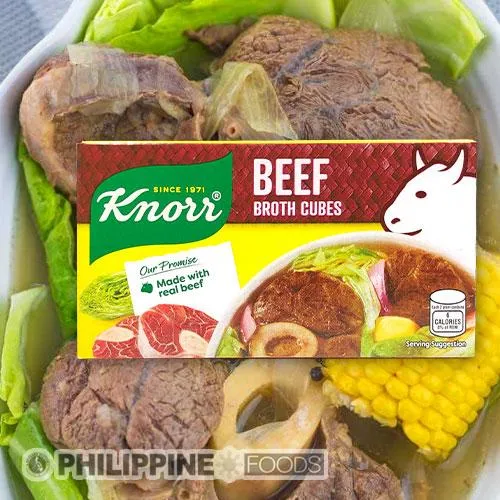 クノール ビーフ ブロス キューブ ラージ 60g 【KNORR】