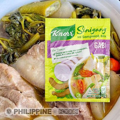 クノール シニガンの素 ガビ(タロイモ)入り 22g 【KNORR】
