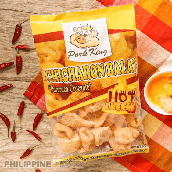 ポークキング チチャロン ホット&チーズ味 60g 豚皮チップス【PORK KING】【国内製造】