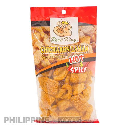 ポークキング チチャロン ラマン ホット&スパイシー 60g 脂身付き豚皮チップス【PORK KING】【国内製造】 - 画像 (3)