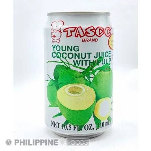 タスコ ヤング ココナッツ ジュース ウィズ パルプ スモール 310ml 【TASCO】 - 画像 (5)