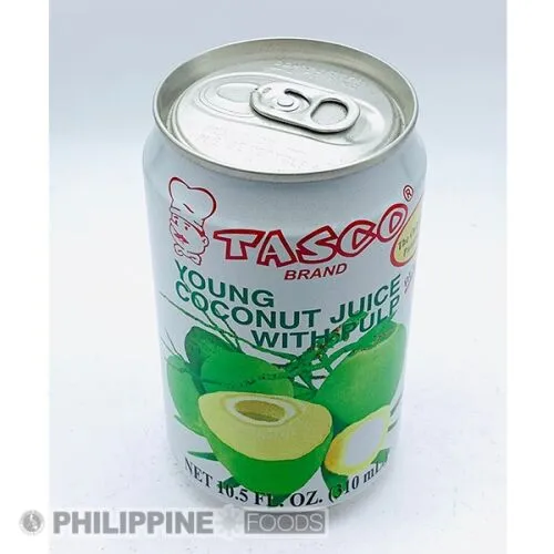 タスコ ヤング ココナッツ ジュース ウィズ パルプ スモール 310ml 【TASCO】 - 画像 (7)