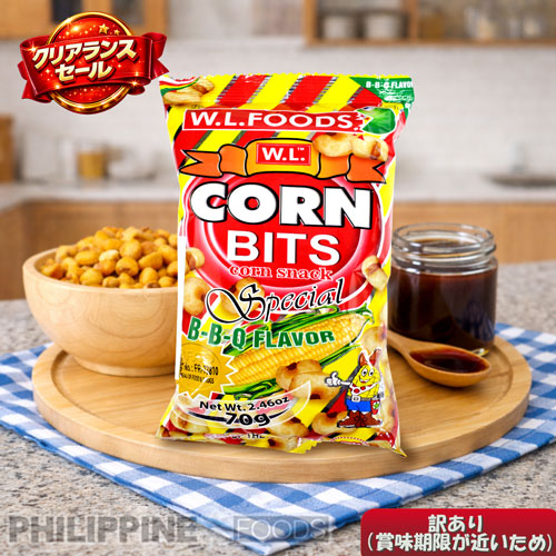 【クリアランスセール】コーンビッツ バーベキュー 70g 【CORN BITS】