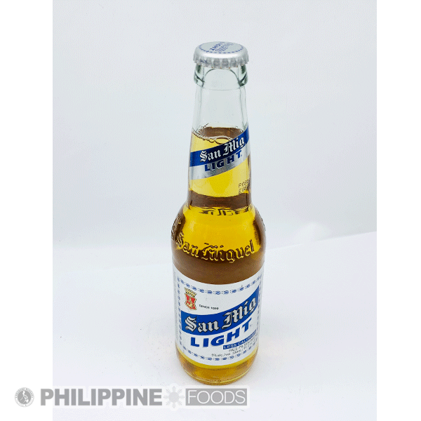 サンミゲル ライト ビール 330ml 瓶【SAN MIGUEL】 – フィリピン食品・食材の通販 <赤羽物産> フィリピンフーズ