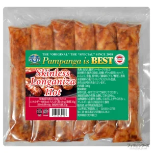 パンパンガイズベスト スキンレス ロンガニーサ ホット 300g 【国内製造】
