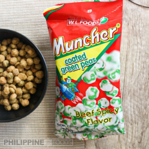 モンチャー グリーンピース (ビーフスパイシー) 70g 【MUNCHER】