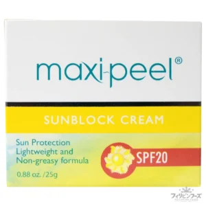 MAXI-PEEL サンブロッククリーム (SPF20) 25g