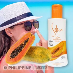 SILKA パパイヤスキンローション 100ml