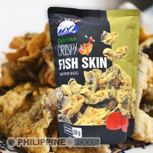 クリスピー フィッシュスキン 魚の皮のフライ (塩玉子味) 100g