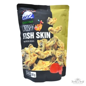 クリスピー フィッシュスキン 魚の皮のフライ (塩玉子味) 100g