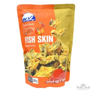 クリスピー フィッシュスキン 魚の皮のフライ (辛口塩玉子味) 100g