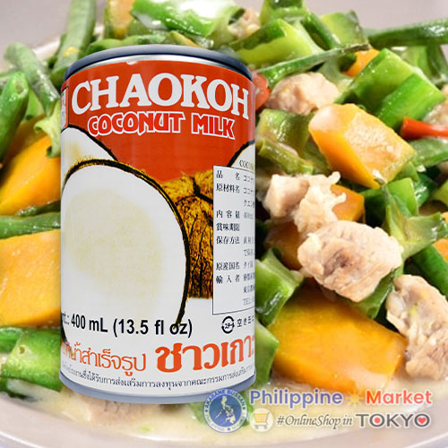 チャオコー ココナッツミルク 400ml Chaokoh フィリピン食品 食材の通販 赤羽物産 フィリピンフーズ