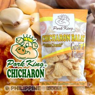 ポークキング チチャロン ガーリック&ビネガー味 60g 豚皮チップス【PORK KING】【国内製造】