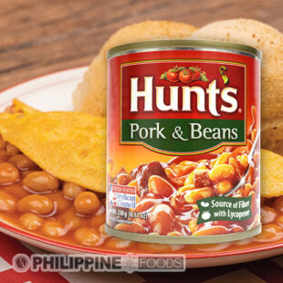 ハンツ ポーク アンド ビーンズ 230g  【豚肉と豆の煮込み缶詰】【HUNT'S】