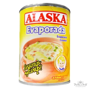 アラスカ エバポラーダ (エバミルク・無糖練乳) 360ml 【ALASKA EVAPORADA】