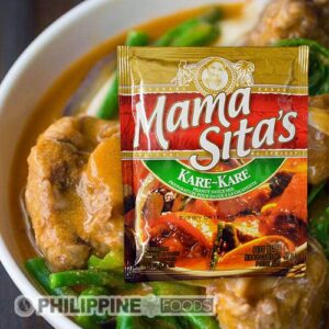 ママシッター カレカレ ミックス（フィリピン料理の素） 57g 【MAMA SITA’S】