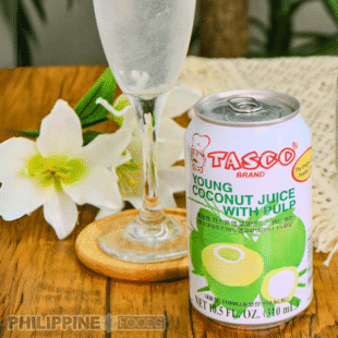 タスコ ヤング ココナッツ ジュース ウィズ パルプ スモール 310ml 【TASCO】