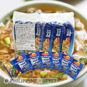 ラッキーミー インスタントヌードル (マミ) ビーフ フレーバー 55g (6袋入りパック) 【LUCKY ME】