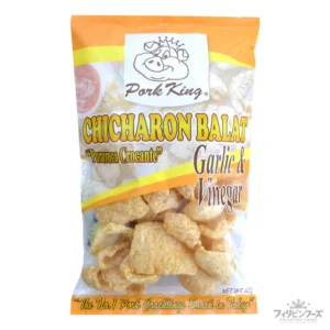 ポークキング チチャロン ガーリック&ビネガー味 60g 豚皮チップス【PORK KING】【国内製造】