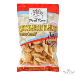ポークキング チチャロン ホット＆ビネガー 60g 豚皮チップス【PORK KING】【国内製造】