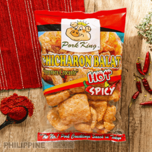 ポークキング チチャロン ホット＆スパイシー味 60g 豚皮チップス  【PORK KING】【国内製造】