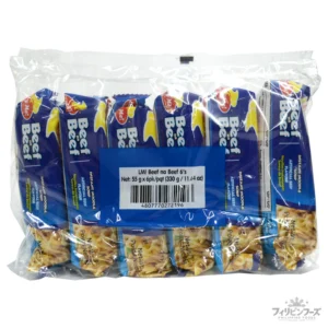 ラッキーミー インスタントヌードル (マミ) ビーフ フレーバー 55g (6袋入りパック) 【LUCKY ME】