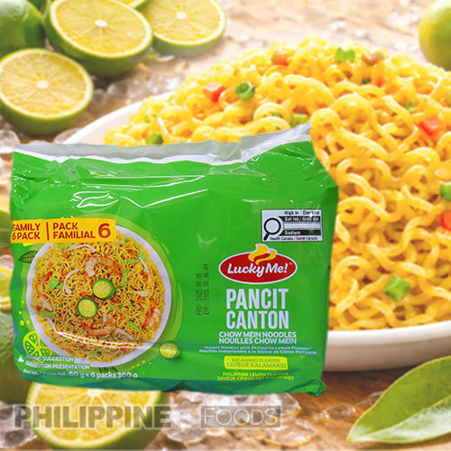 ラッキーミー インスタント パンシットカントン カラマンシー 60g (6袋入りパック) 【LUCKY ME】