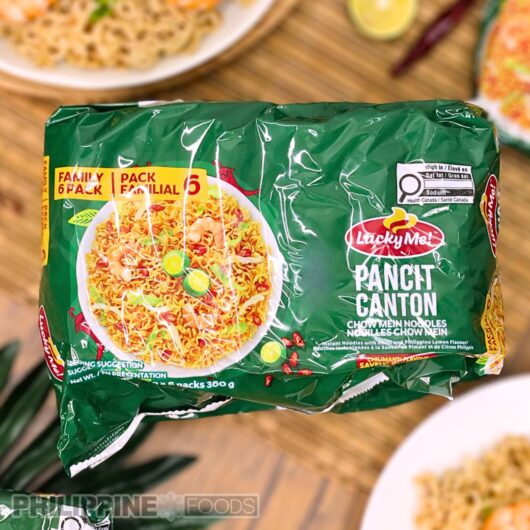 ラッキーミー インスタント パンシットカントン チリマンシー 60g (6袋入りパック) 【LUCKY ME】