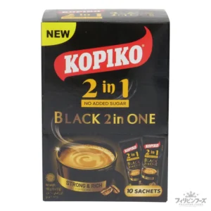 コピコ 2in1コーヒー ブラック 100g (10個小分けパック)【KOPIKO】