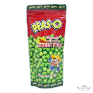 ピーズオー クランチー グリーンピース ホット アンド スパイシー 100g 【PEAS-O】