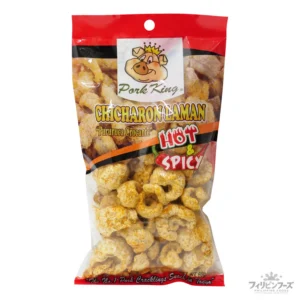 ポークキング チチャロン ラマン ホット＆スパイシー 60g 脂身付き豚皮チップス【PORK KING】【国内製造】